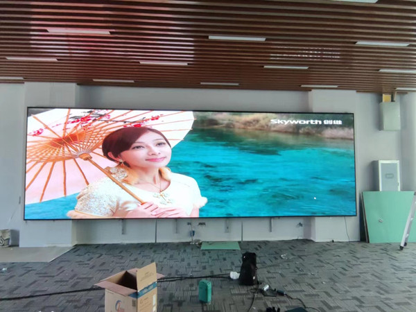 永城P1.53led小间距屏安装案例